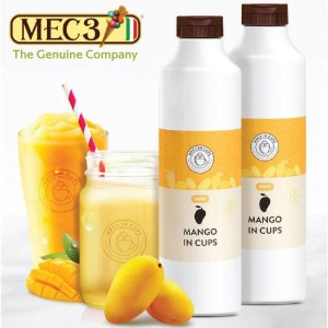 MEC3 맥쓰리 망고 인 컵스 과일 스무디 홈카페 에이드 농축액
