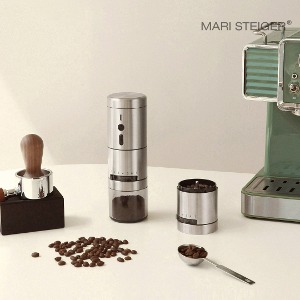 [마리슈타이거] LUMI 무선 전자동 커피그라인더 원두분쇄기 최고급형 V25 에스프레소